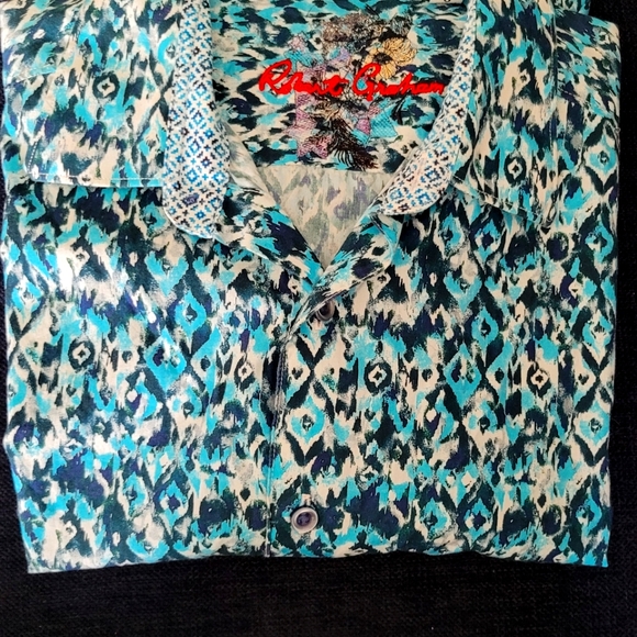 Mens designer shirt Robert Graham - Picture 1 of 5